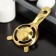 Eggs separator with goldie ears, gold color