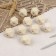 A set of beads for Macrame "Multicarrier", D = 25 mm, 10 pcs