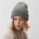 Women's hat minku, dark gray color, rr 56-58
