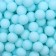 Sprinking confectionery "balls", 10 mm, blue matte, 50 g