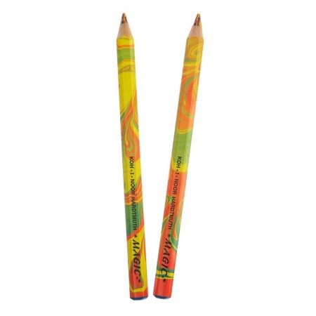 Set 2 pieces of pencil with multicolor barrels Koh-I-Noor Magic, thickened (1181215)