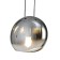 Suspension lamp mantra lens, E14, 3x20W, 1110x120x310 mm, color chromium