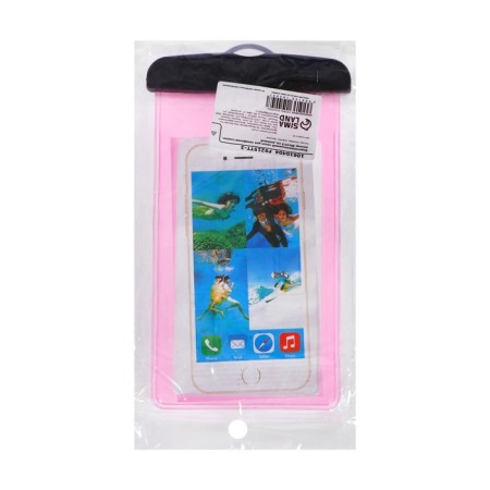Waterproof cover for Luazon phones, size 20x10.5 cm, pink-7