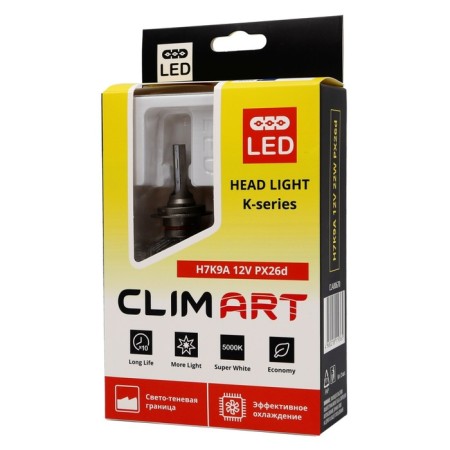 Automobile lamp LED CLIM ART H7K9A, 12V, PX26D (H7), 2 pcs-5