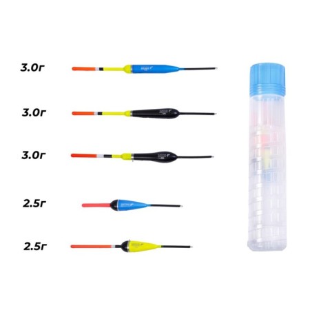 Set of polyurethane floats Salmo PU bream in a 5pcs tube. individual packing-1