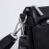 Bag Cross-Bodi with a zipper, black color