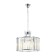 Crystal Suspend Crystal 4XE14 40W, size 40x40x52-150 cm, chromium color
