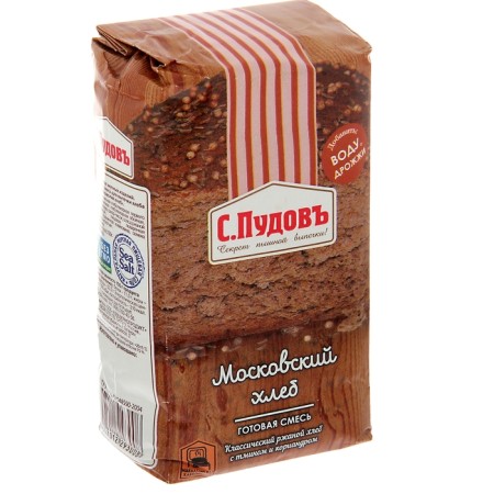 Bread mixture "Moscow bread", 500 g, "S. Pudov "