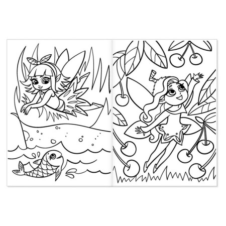 Coloring "Fairytale Fairies", 16 pp., A4 format-2