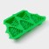 Baking form New Year's share "Christmas trees", silicone, 31.5 × 19 × 3 cm, 5 cells (10 × 8.8 × 3 cm), green color