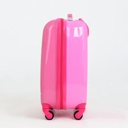 Small suitcase 18 "on a zipper, pink color-2