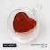 Glass mug with double walls Magistro "Heart", 120 ml, 12 × 9.5 × 9.5 cm