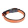 Collar of two-layer nylon zoonik, 31-45 x 2 cm Mix flowers