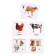 Useful suitcase "Pets", according to the methodology of Doman, plastic chips