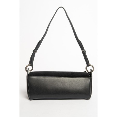 Bag Cross-Bodi Women's, natural suede, Ludor black, 24x8x12 cm-2