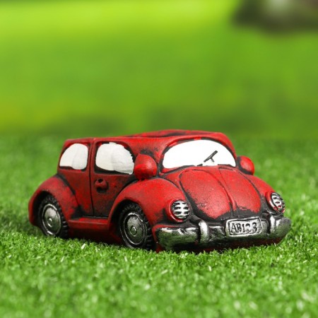 Pot "Machine" red, 14.4x9x6cm-1