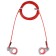 Jump rope 2.8 m, mix colors