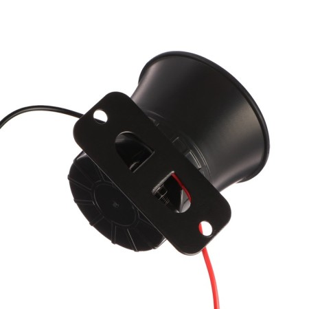 Sound signal, 1 tone, 12 V, 6 W, 105 dB, wire 27 cm-2