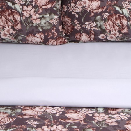 Lovelife 2PP Autumn 175x215cm bed linen, 200x240cm, 50x70cm-2pcs, cereal, 100% p/e, 100g/m2-1