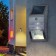 Facade lamp era on a sunny battery LED, IP54, 50LM