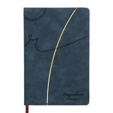 Lotted diary, A5, 140l, Cage, region, style, dark gray