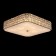 Portal chandelier 8x60W E14 gold 51x51x15 cm