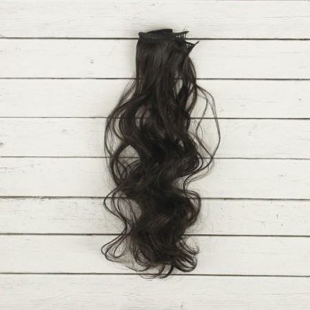 Hair - Tress for Dolls "Curdrines" Hair length: 40 cm, width: 50 cm, No. 4