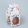 Confectionery box, packaging "Happy Easter", Easter, 8 x 8 x 21 cm