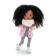Soft doll "Tina in a pink jacket", 32 cm