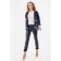 Female jacket, size 46, blue color