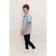 Surchachka upper for ISee boys, height 110-116 cm, blue color