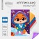 New Year's set for creativity. Application by foil "New Year! Fox "
