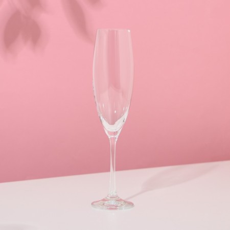 A set of glasses for champagne Bohemia Crystal "Sofia", 230 ml, 6 pcs-1