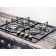 The hob Lex GVG 640-1 BL, gas, 4 burners, black