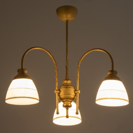 Dapiye chandelier 3he27 40W gold 57x57x40 cm Bayerlux-2