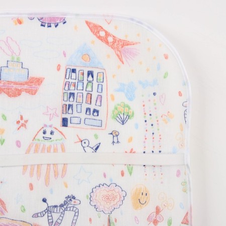 Bleanie with PVC Cover, 68x100 cm, elastic band, Mix colors-2