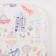 Bleanie with PVC Cover, 68x100 cm, elastic band, Mix colors