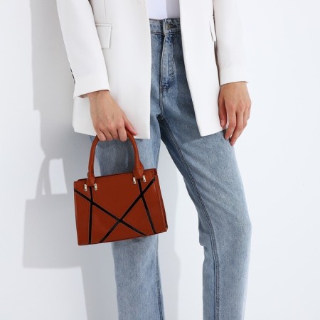 Bag Female Tout with Lightning, Red color-7