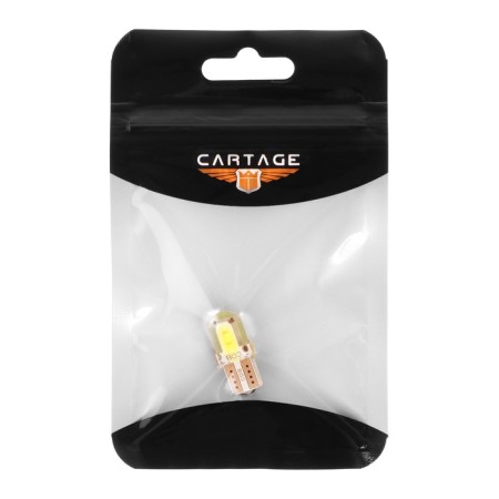Auto Stuffing LED CARTAGE T10 W5W, 12 V, 2 COB, 1 W, white light-3