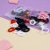 Hair gum "Fidget" (set of 60 pcs) classic, 2 cm, mix