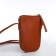 Bag Women's Cross-Bodi with a zipper, the color is red