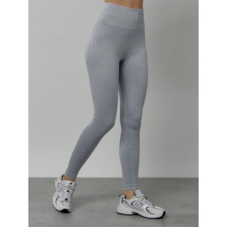 Femic fitness legins, size 44, gray color-2