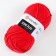 Yarn "Jeans Plus" 55% cotton, 45% acrylic 160m/100g (90 scarlet)