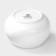 Porcelain sugarian with a Wilmax lid, 210 ml, white color