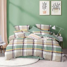 Постельное бельё 2сп Brilliant, 175х210, 175х210, 70х70см 2 шт, микрофибра, 100% полиэстер, 65 г/м