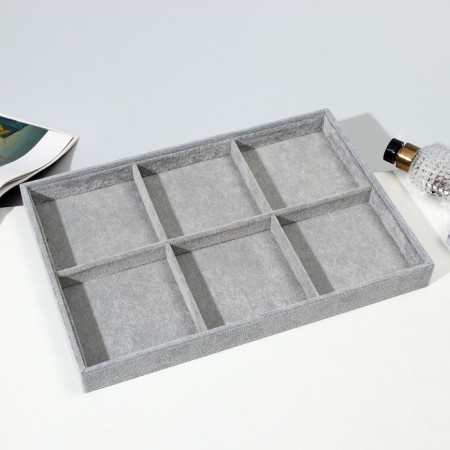 Decoration for decorations 6 cells, phlock, 35 × 24 × 3, color gray color-1