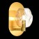 Sconces st. SL1188.301.01. Idesia. 1x40 W, E14, 17x30 cm, brass color