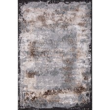 Rectangular carpet Karmen Hali Panama, size 78x150 cm, color Grey/Brown