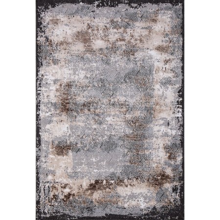 Rectangular carpet Karmen Hali Panama, size 78x150 cm, color Grey/Brown