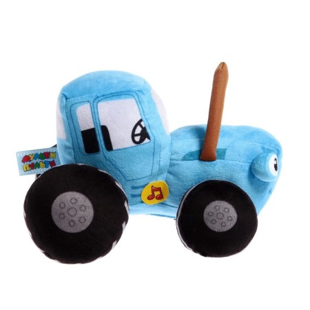 Soft toy "Blue Tractor", 20 cm, voiced, light, 1 lamp-6
